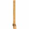Ekena Millwork Bellingham Rough Sawn Timber Gable Bracket, Western Red Cedar, 84"W x 53"H x 4"D x 4"F, 15/12 Pitch GBW084X53X0404BEL00RWR - alternate 3